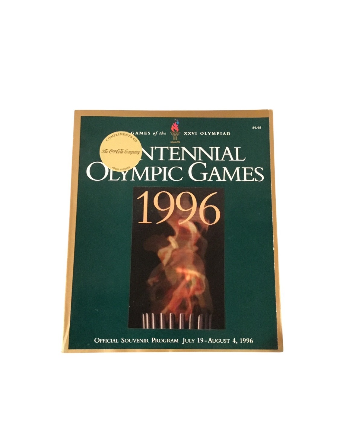 1996 Atlanta Centennial Olympic Games official souvenir program