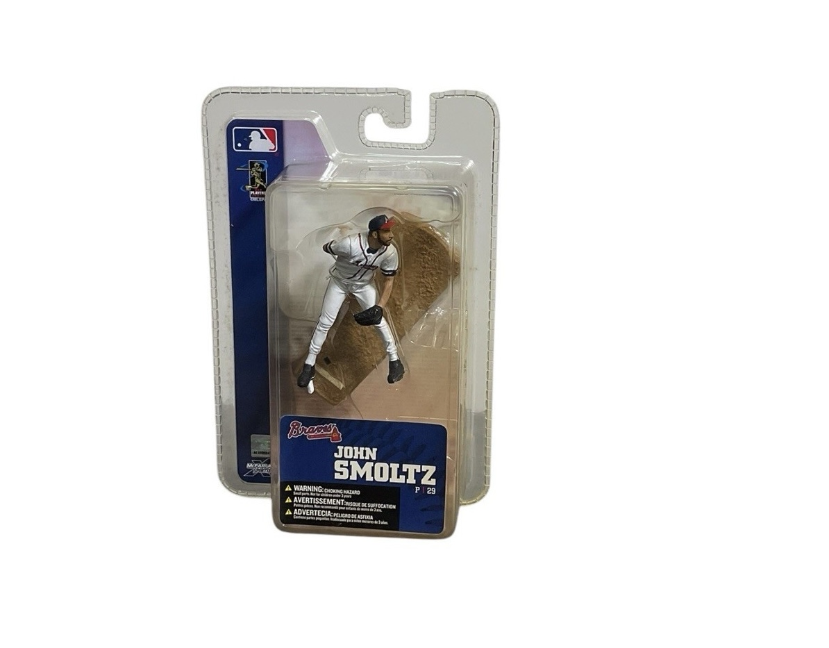 John Smoltz Atlanta Braves action figure in original packaging